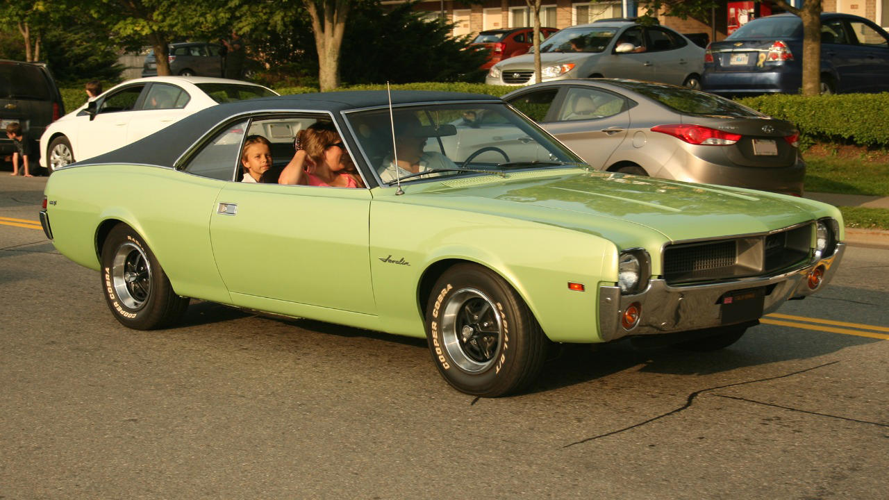 The 1968 AMC Javelin entered late and faced heavy competition from established rivals