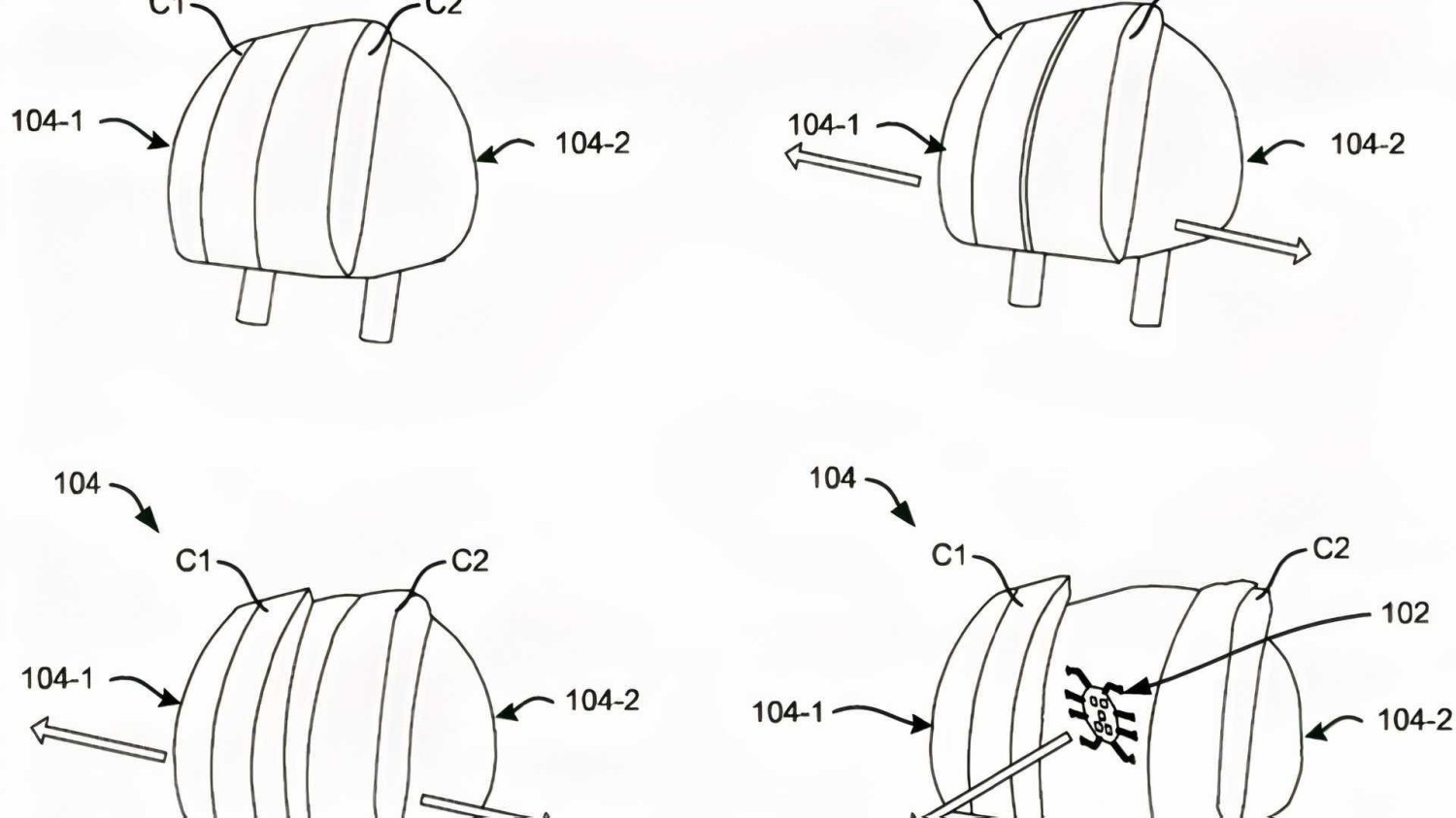 Mercedes files a second patent for a bizarre seat-mounted head massager