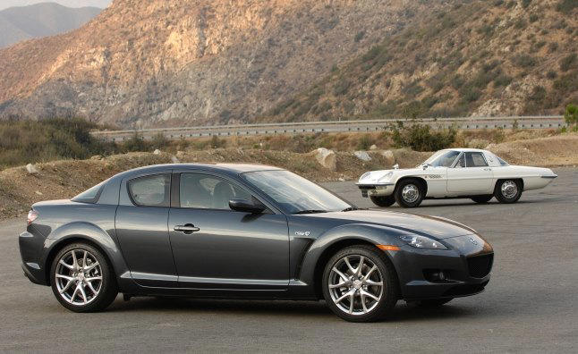 Mazda files for RX-8 trademark