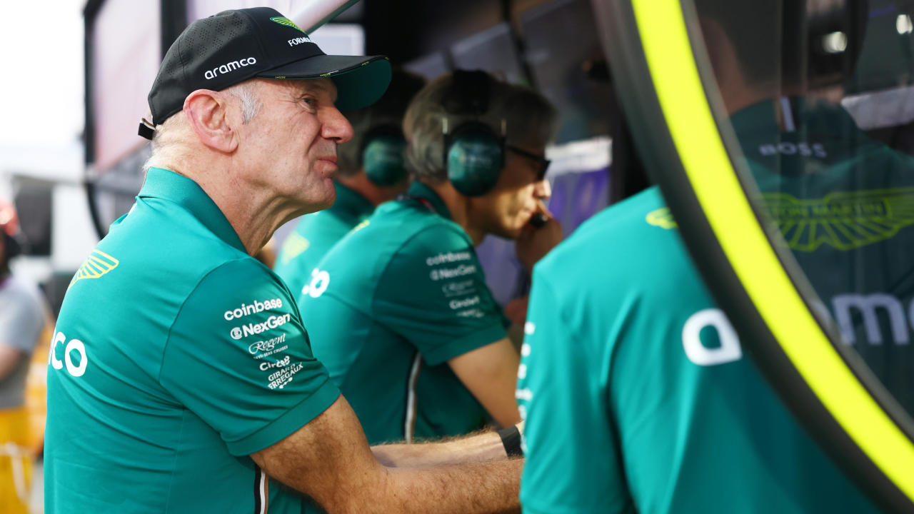 Aston Martin cierra filas: "El liderazgo de Newey es incuestionable y tiene muy claro lo que hay que hacer"