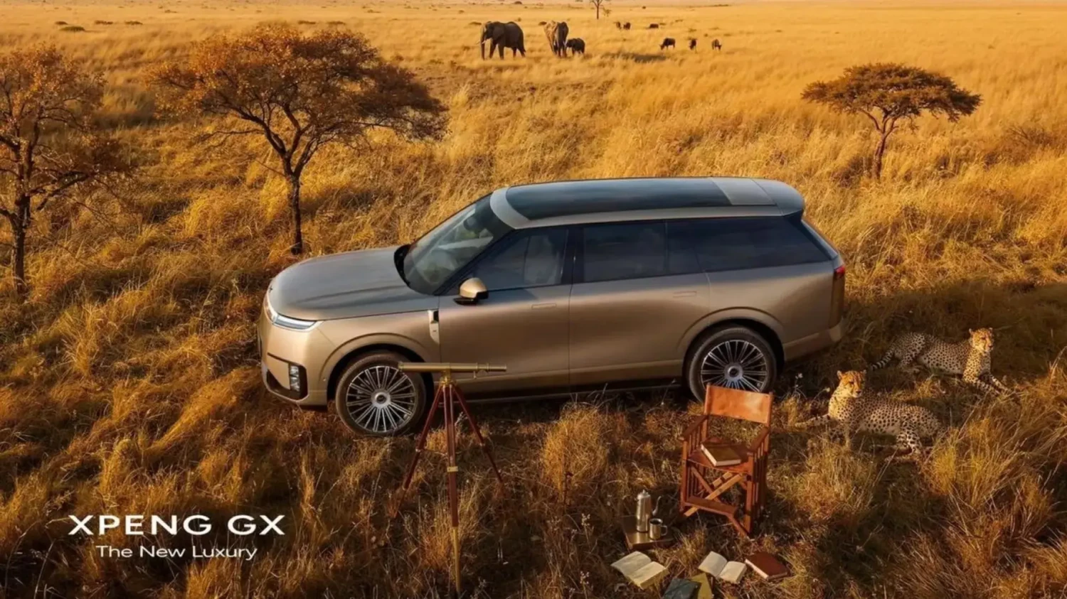 Xpeng ha creado un SUV de lujo sospechosamente parecido al Range Rover