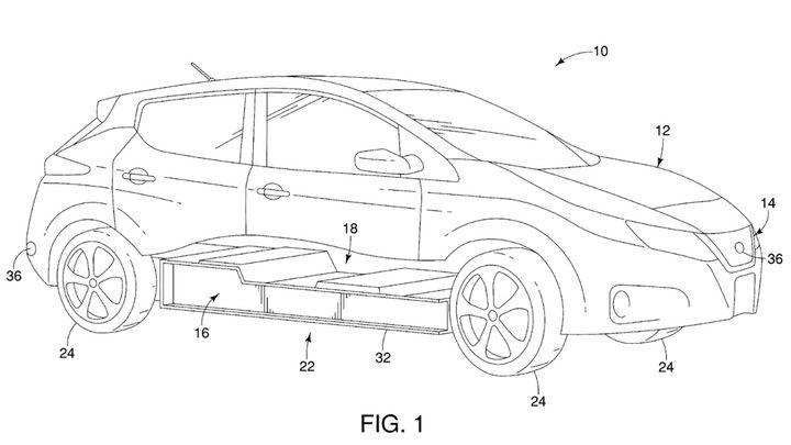 Nissan patenta una batería que se mueve en marcha: la idea puede cambiar el coche eléctrico