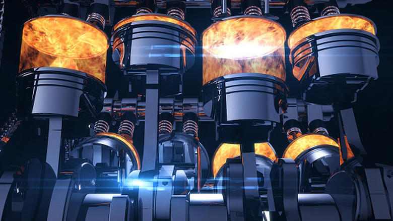 Why increasing an engine's compression ratio makes it more efficient