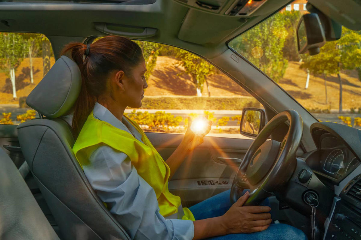 ¿Si pongo la baliza V-16 tengo que quedarme en el coche? ¿Qué dicen la DGT y el reglamento? ¿Qué piensan los tuiteros?