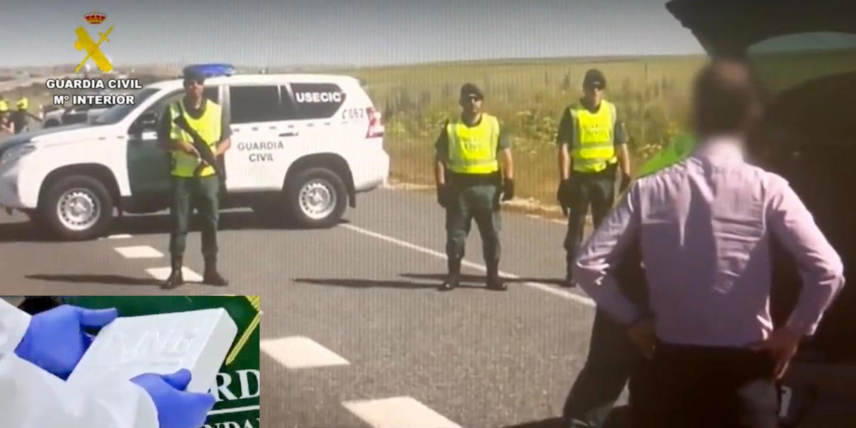 La evidencia de que el Cártel de Jalisco tenía presencia en España hace años: un control de la Guardia Civil realizado en la AP-6