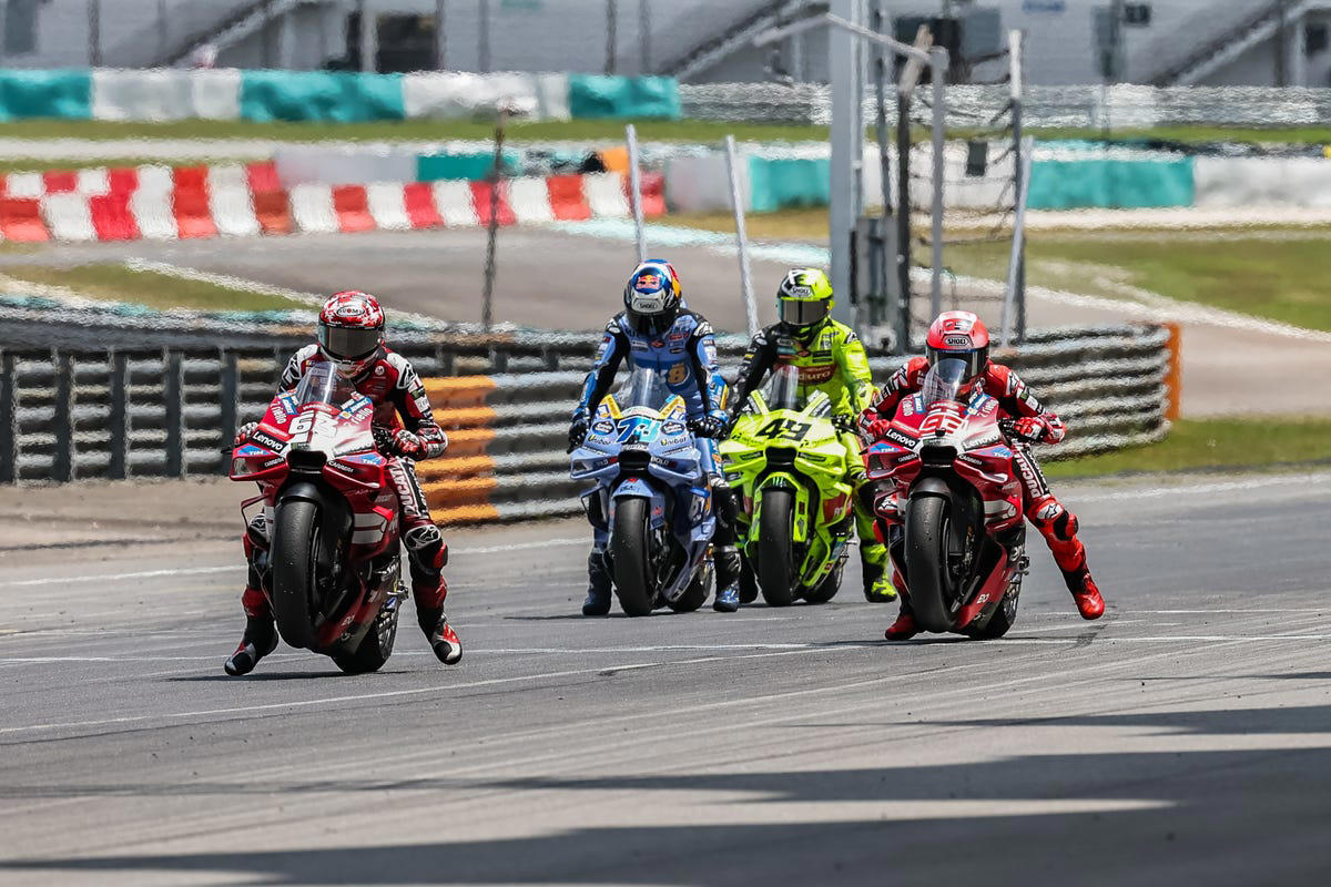 Un experto en MotoGP analiza el 2026 de Pecco Bagnaia contra Marc Márquez en Ducati: "Es un aspirante a ganar"