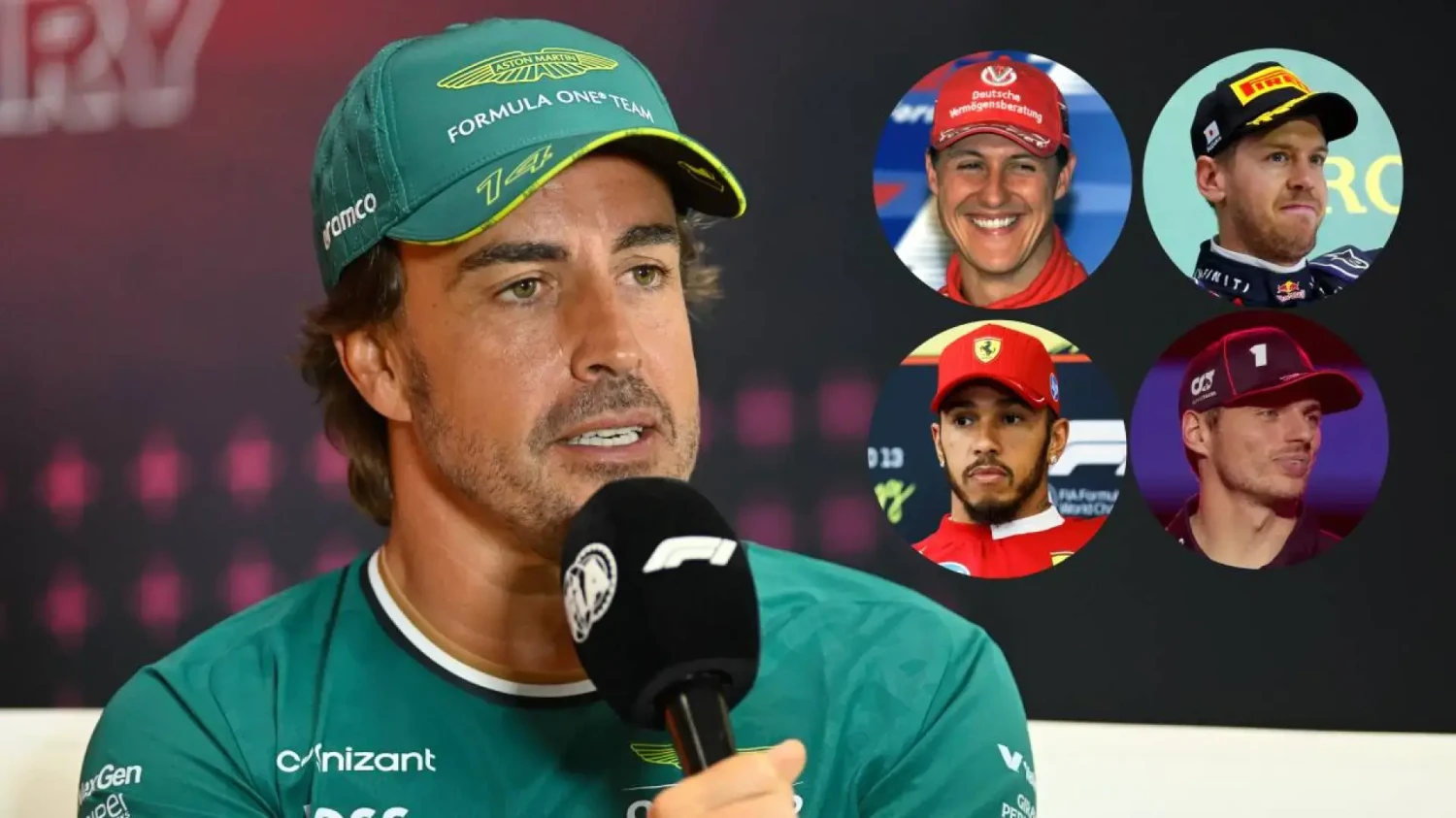 Fernando Alonso parece que no tiene abuela. Dice que es mejor que Vettel, Schumacher, Hamilton y Verstappen, aunque no que Senna, pero por una razón
