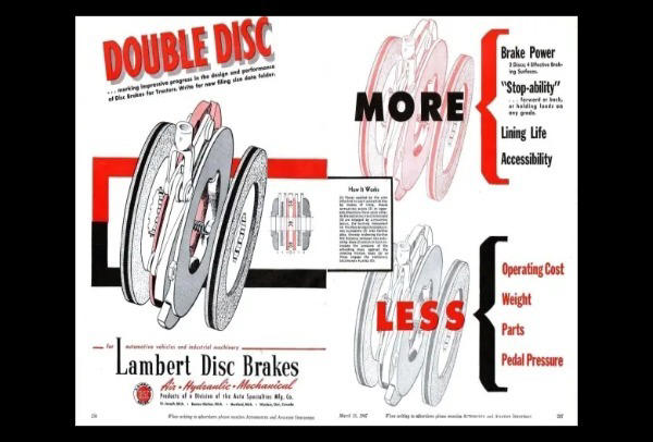 Yes, Chrysler tried four-wheel disc brakes in 1949 (but they weren't what you think)