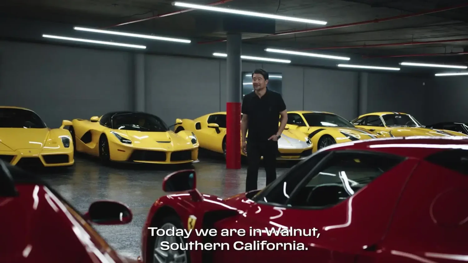 Ferrari, Vídeo: El garaje del «Kétchup y Mostaza»: David Lee y su obsesión por el repóker de ases de Ferrari