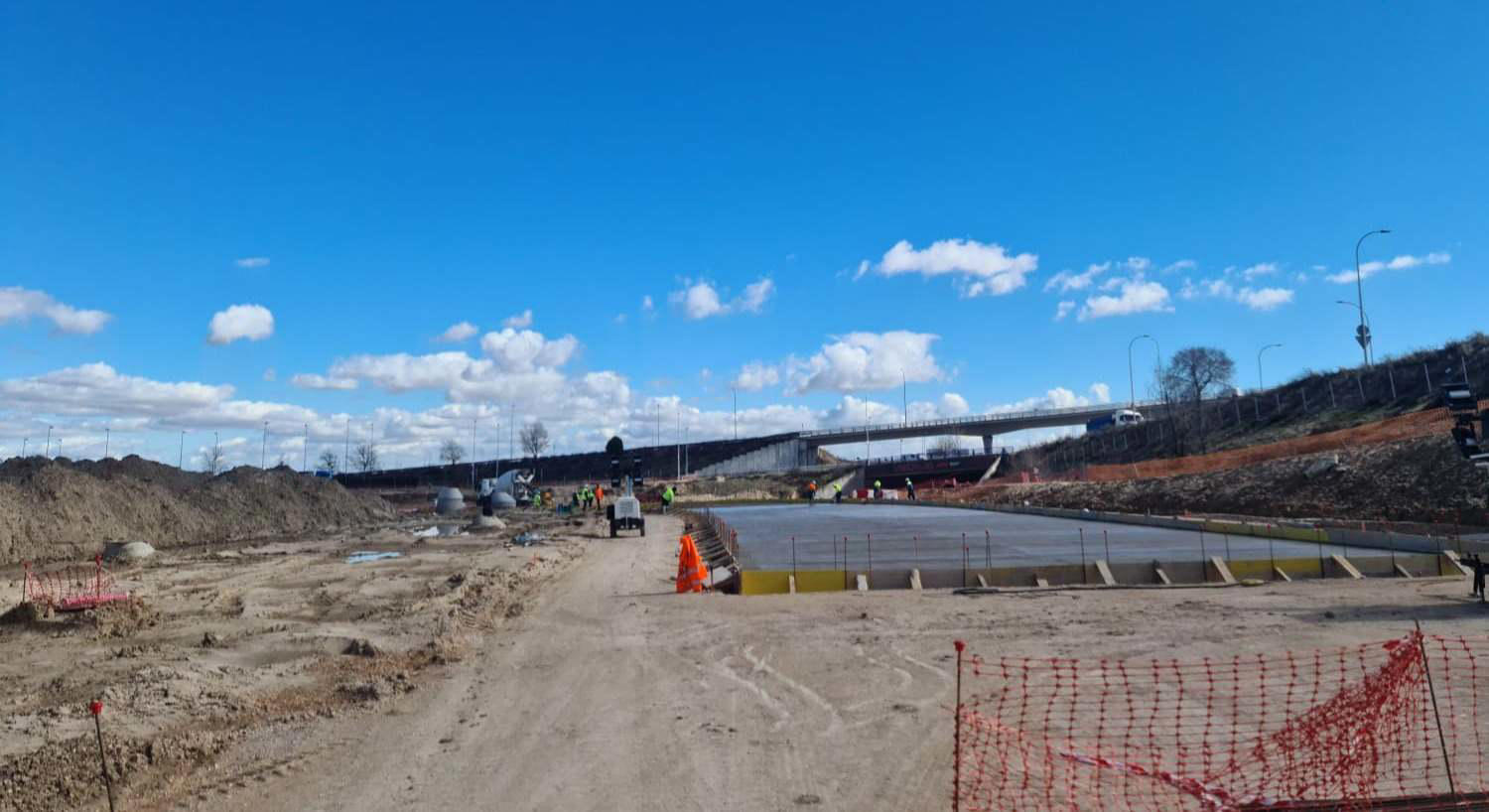 Madring, listo para el asfaltado final: el circuito del GP de España de Fórmula 1 estará terminado en mayo