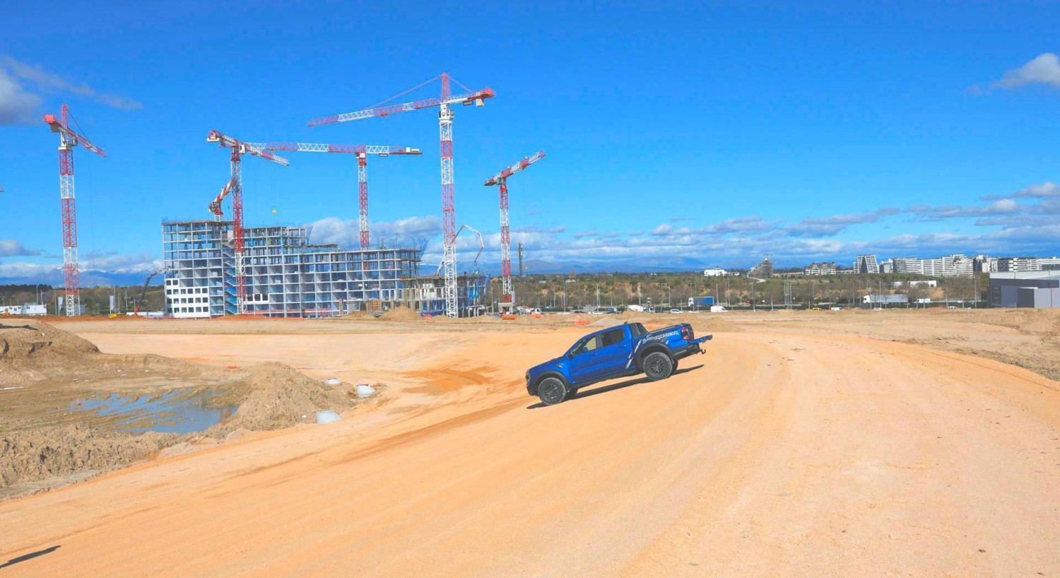 Madring, listo para el asfaltado final: el circuito del GP de España de Fórmula 1 estará terminado en mayo