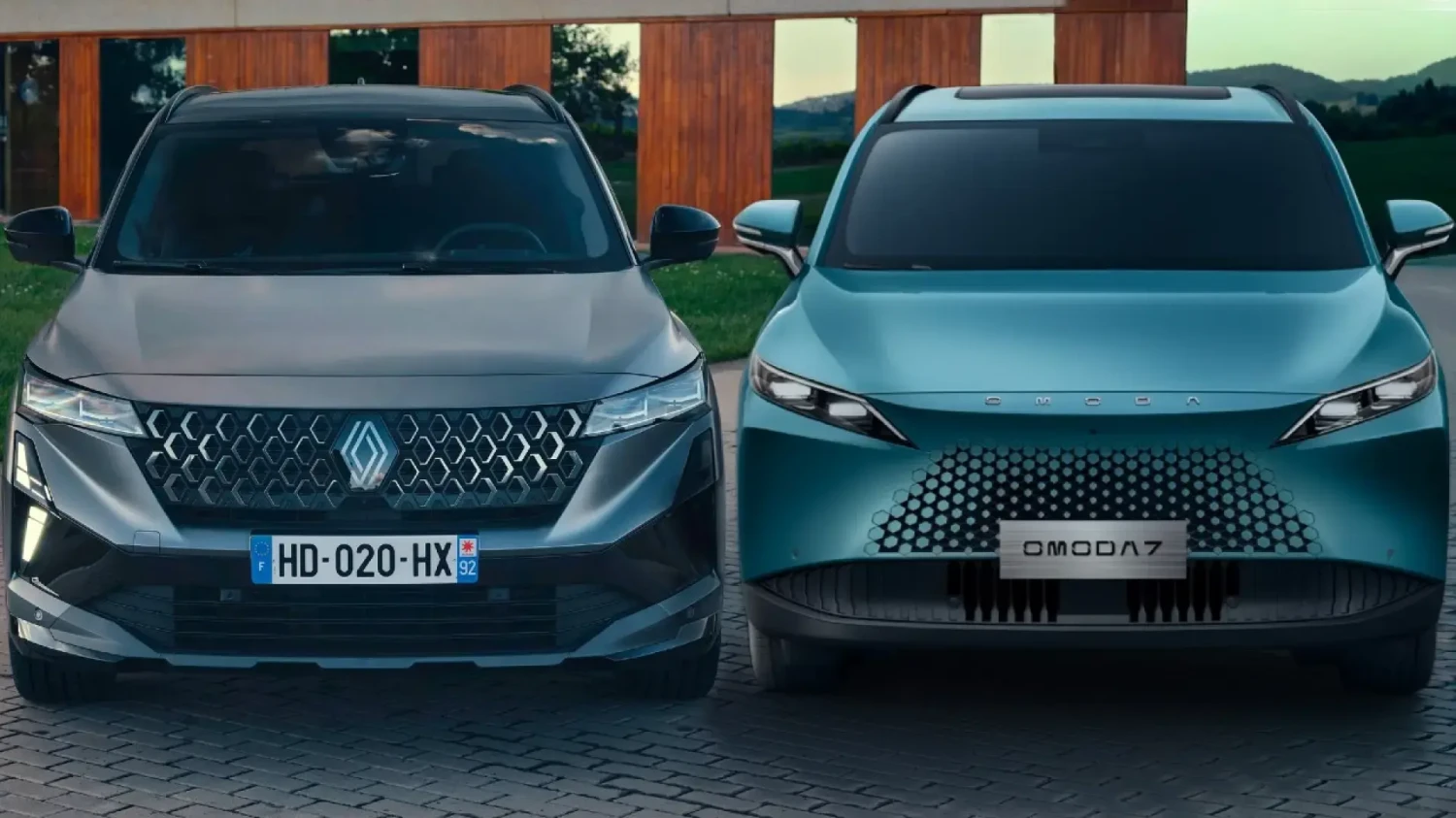 Omoda 7 o Renault Austral, China contra Europa en un duelo de SUV con etiqueta CERO y ECO, respectivamente