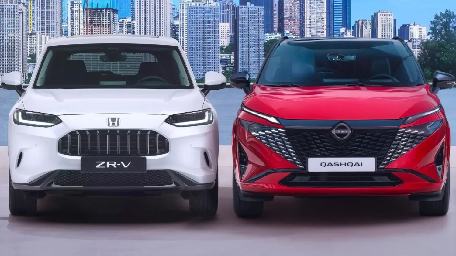 Nissan Qashqai contra Honda ZR-V, elegimos entre uno de los SUV más vendidos y uno de los menos conocido