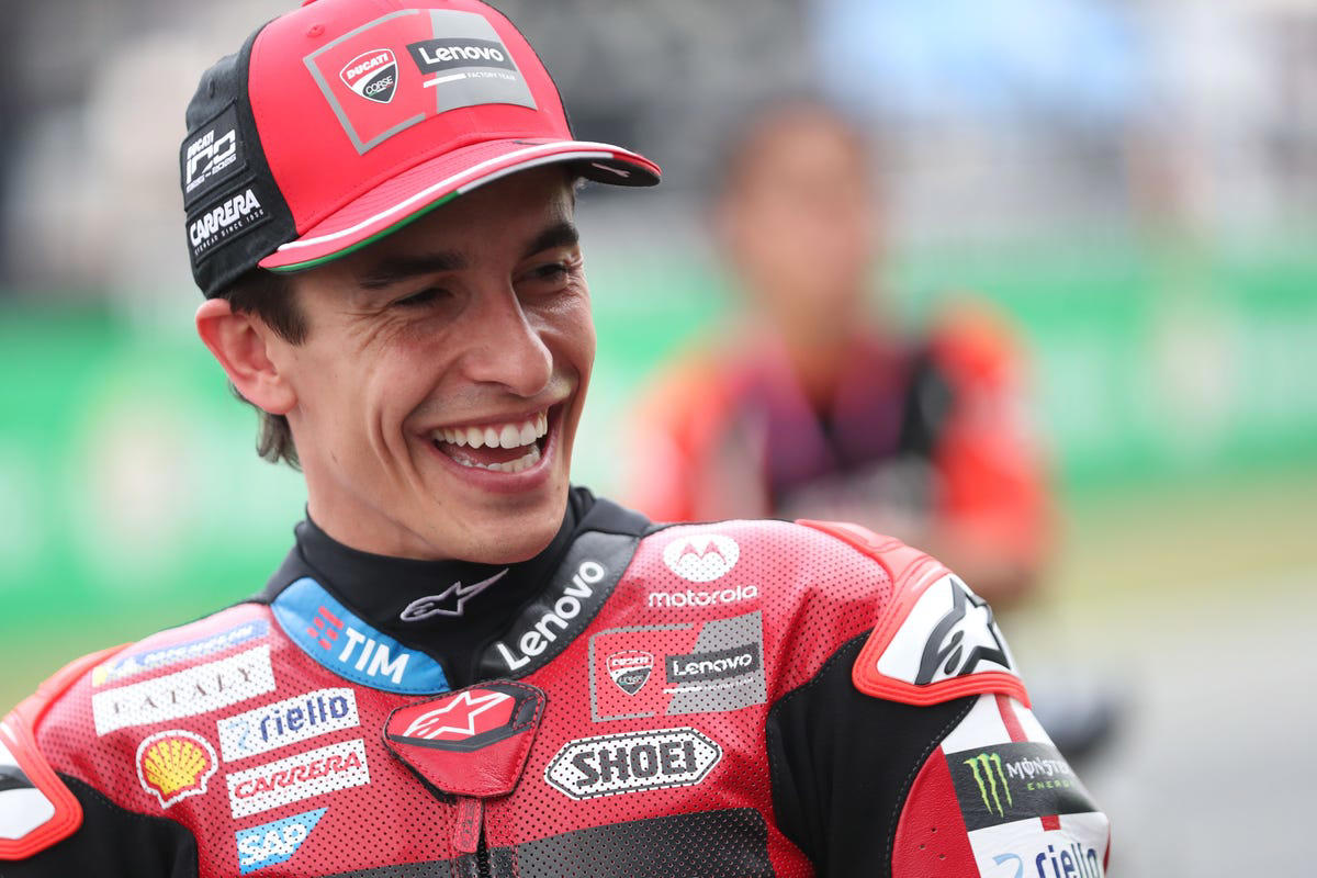 Marc Márquez hace saltar las alarmas de Ducati y Pecco Bagnaia en el GP de Tailandia: "No puedo pilotar"