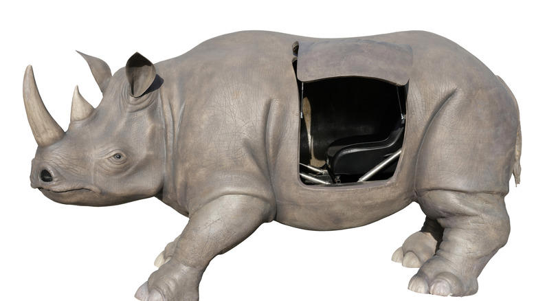 'Butt birth' rhino from 'Ace Ventura: When Nature Calls' is up for auction and it's practically a car