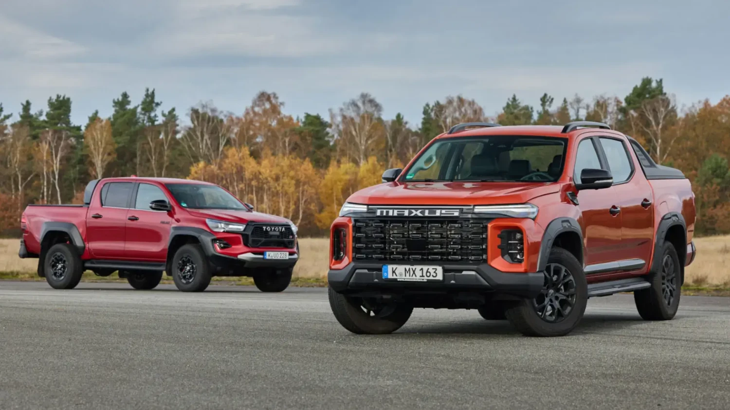 Maxus T60 Max 4WD vs Toyota Hilux 2,8 L D-4D: los chinos también se atreven con las pick-up diésel