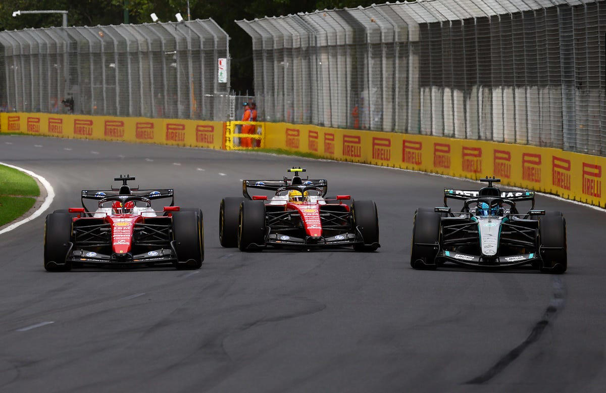 Mercedes, Ferrari, Mercedes responde a Ferrari en el GP de Australia: George Russell gobierna la nueva era de la F1