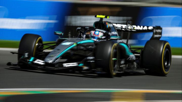 La suerte está con Antonelli: de un accidente a escapar de una penalización y un momento surrealista, saliendo 2º en Albert Park