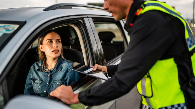 When does following a car become tailgating?