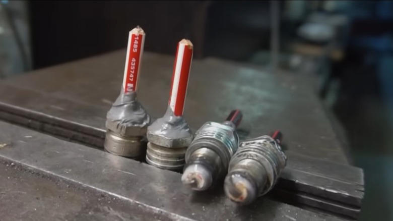 Spark plugs probably shouldn't be made out of pencils, but that's not stopping people