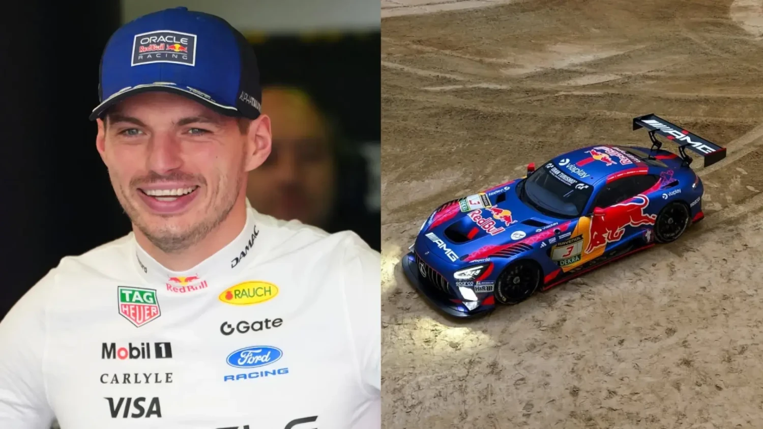 Confirmado: Max Verstappen tiene un nuevo reto lejos de la Fórmula 1, correrá las 24 horas de Nürburgring con Mercedes y con un español como compañero