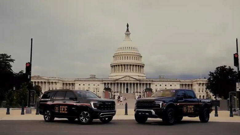 ICE is 'hiding' millions of dollars in new trucks and SUVs as agents refuse to drive them