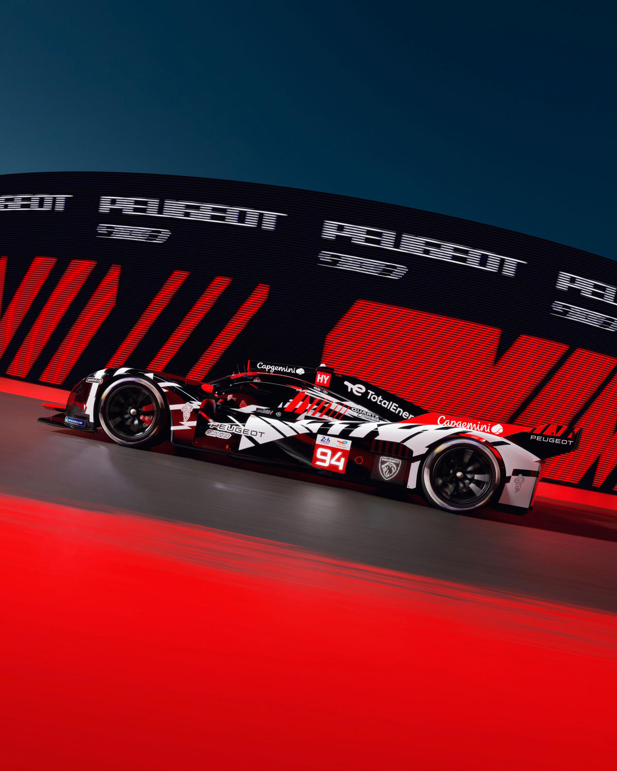Peugeot, El Peugeot 9X8 2026 pasa de la kriptonita al rojo en homenaje a uno de sus deportivos más icónicos