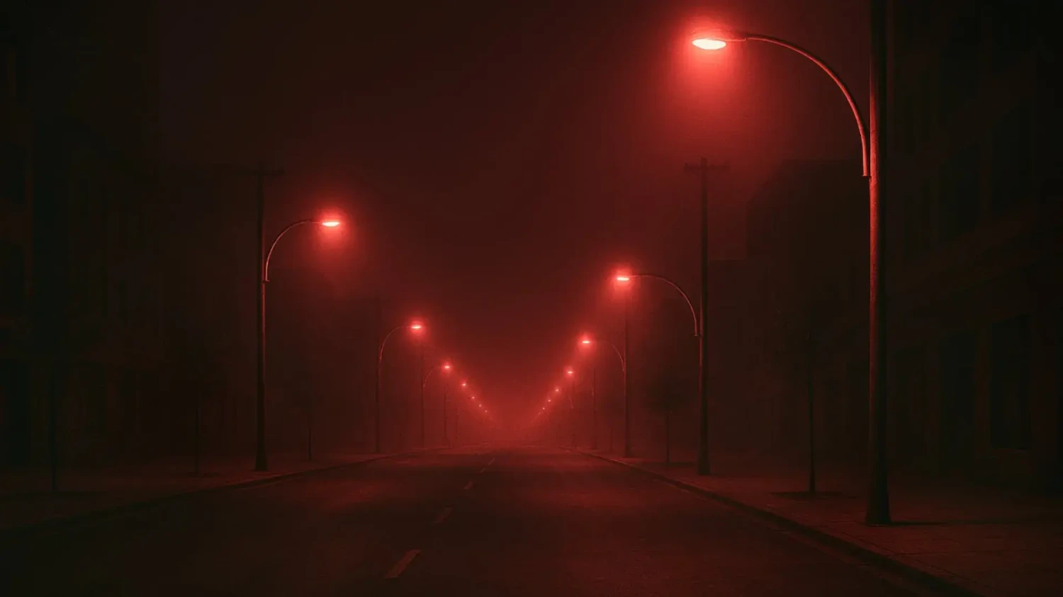 Miles de farolas cambian el color de la luz de blanca a roja. Ha ocurrido en Dinamarca, pero España podría adoptar la medida