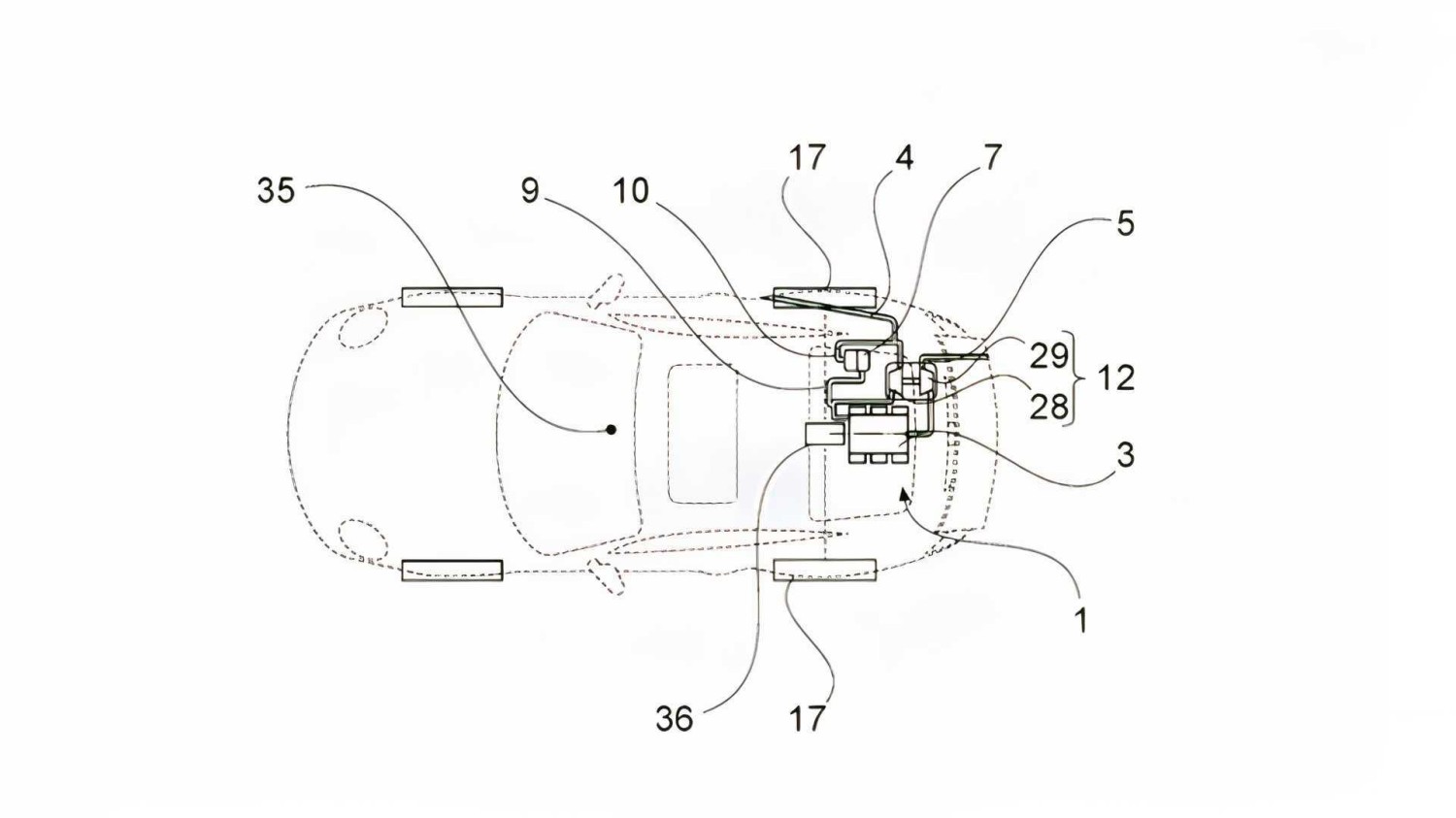 Porsche patents hydrogen combustion system that makes its own fuel