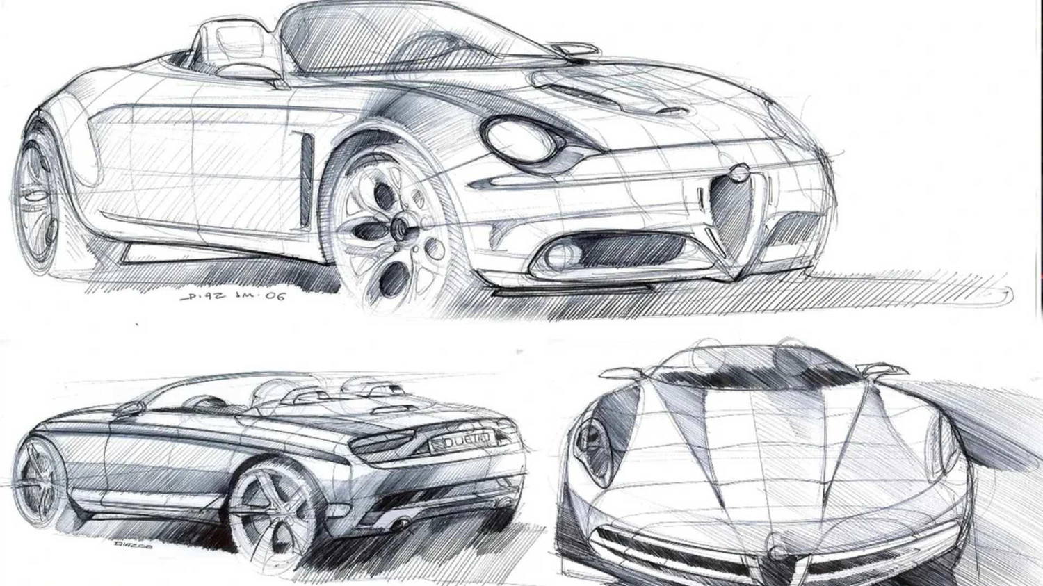 Alfa Romeo, Former Alfa Romeo designer shows Miata-based concept that died before it lived