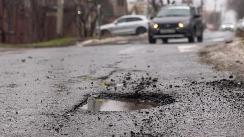 The damage from a pothole can be worse than you might think