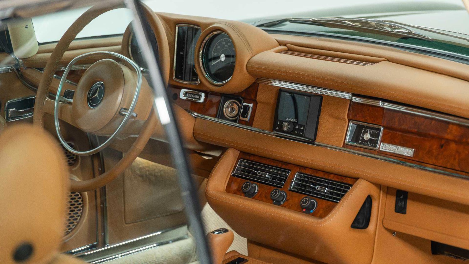 Old Mercedes 280SE restomod combines timeless style with an AMG V8