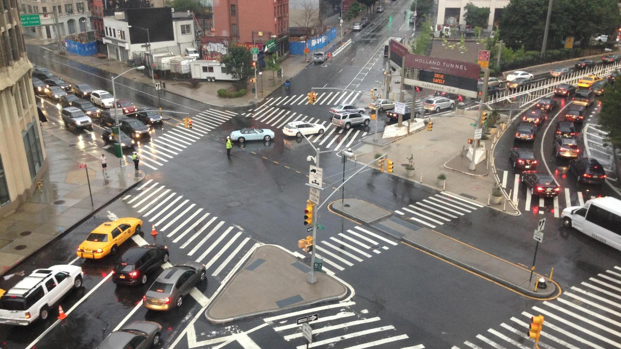 New enforcement rule targets drivers who block crosswalks at intersections