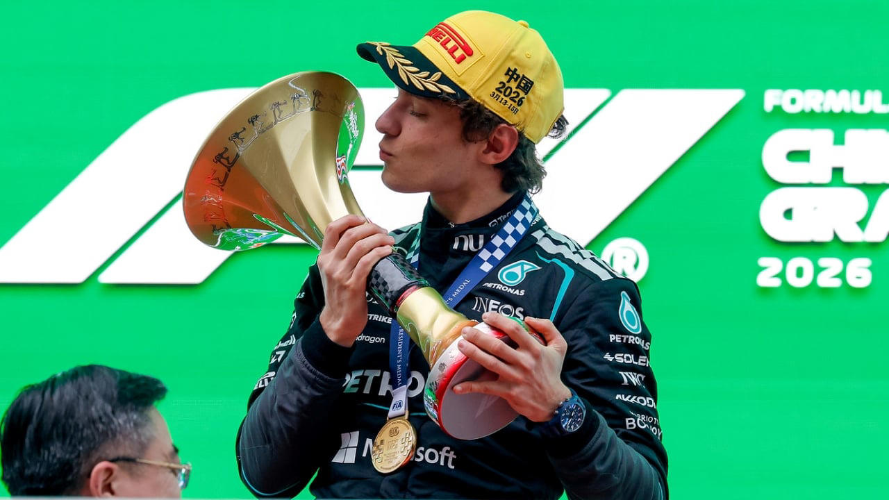 Gran Premio de China F1 2026: Kimi Antonelli ya es un ganador