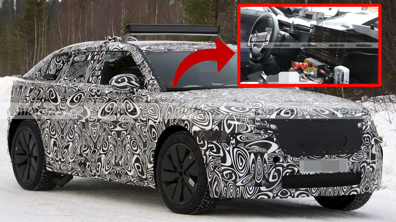 El nuevo Range Rover Velar eléctrico se deja ver por dentro y cambia más de lo esperado