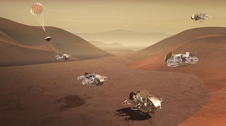 NASA is making a nuclear-powered Dragonfly helicopter straight out of Dune