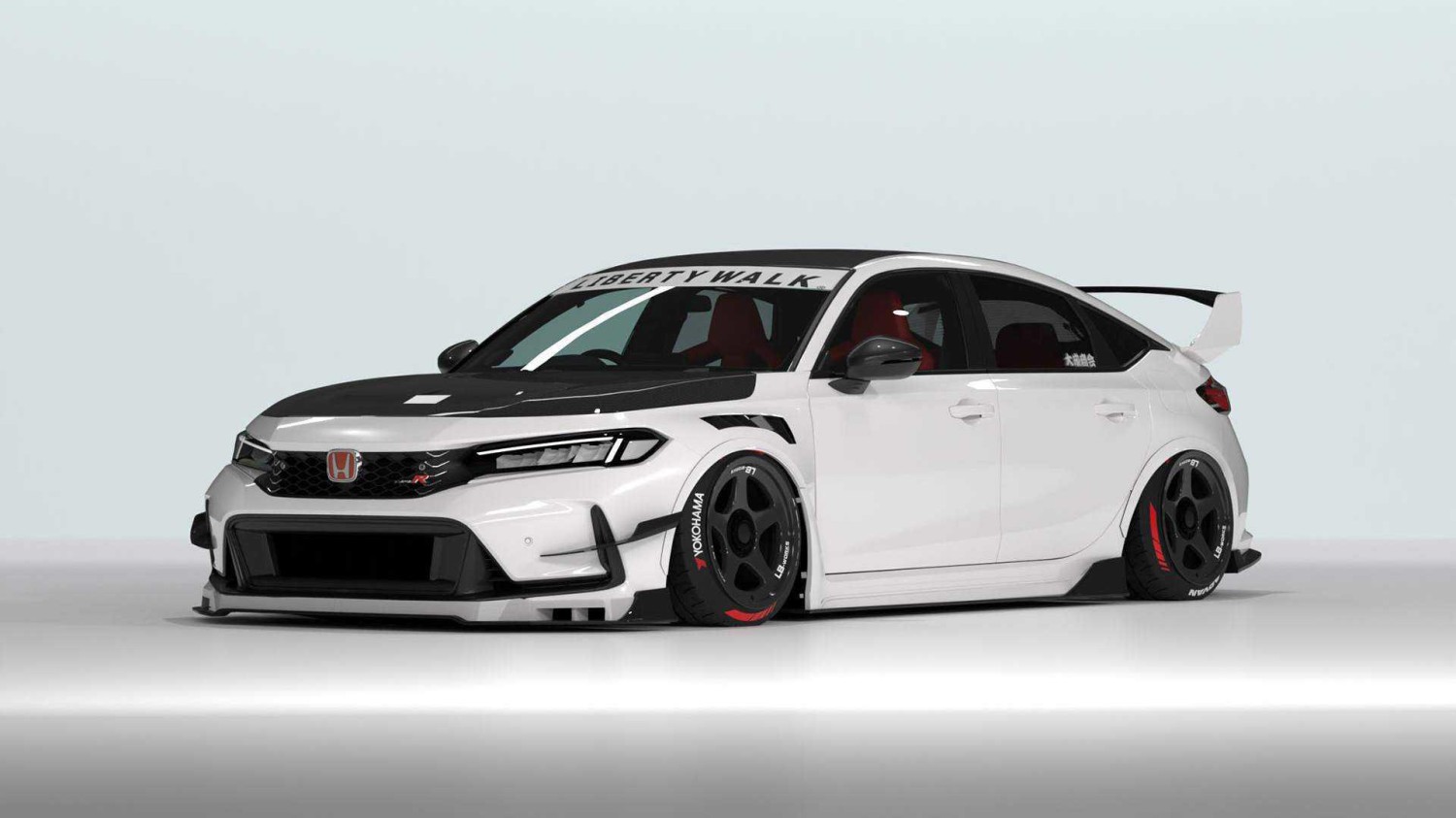 Liberty Walk puts its unique touch on the latest Civic Type R
