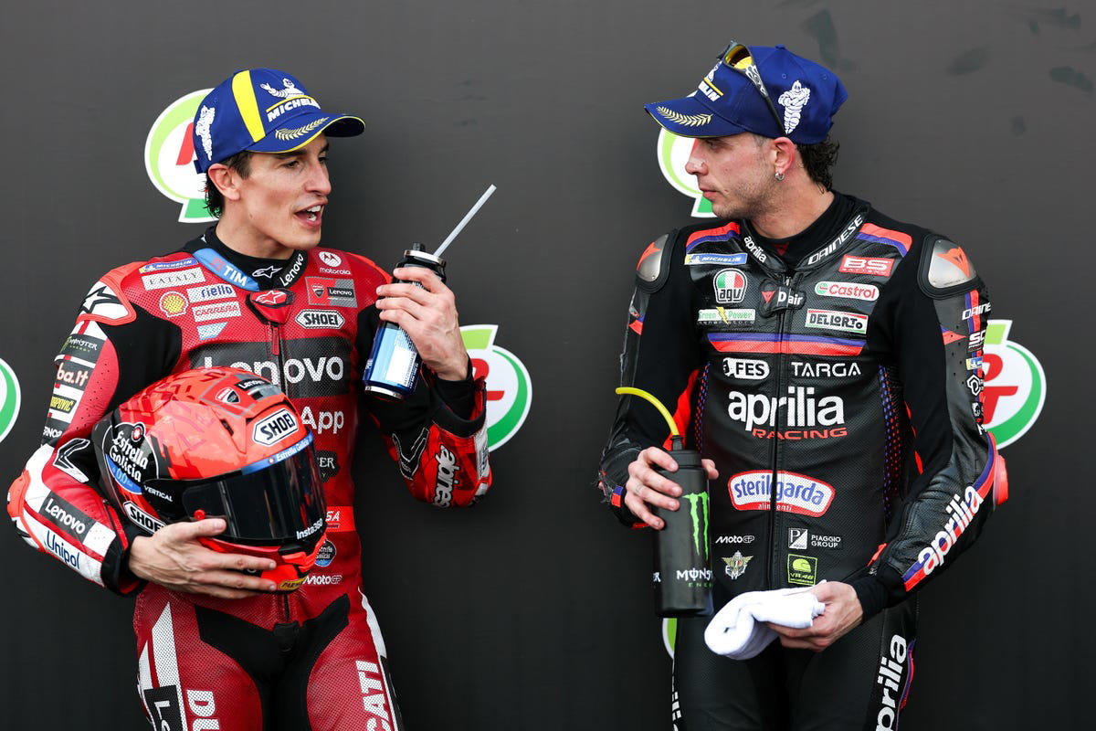 El CEO de Aprilia, contundente sobre Marc Márquez y el potencial con Ducati en MotoGP: "Será la referencia"