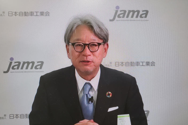 自工会が2026年3月度の会見を実施 産業全体で協調し国際競争力の強化目指す