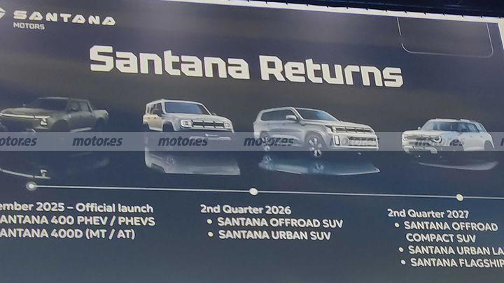 Santana pone fecha a la llegada de sus primeros SUV 4x4 y al inicio de la producción en Linares