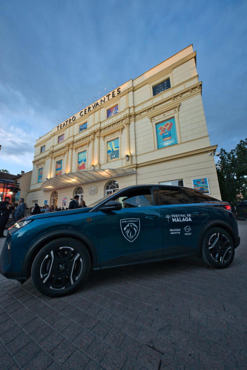 Peugeot, Peugeot apuesta por el cine y 'da el do de pecho' en el Festival de Málaga
