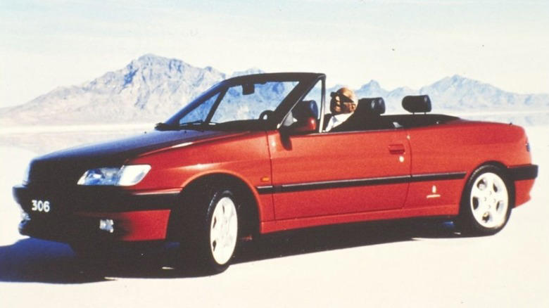 Peugeot, Peugeot let Ray Charles actually drive a car in a TV commercial