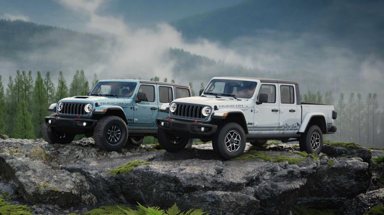 Jeep Wrangler and Gladiator get a blue-toned Rockslide special edition