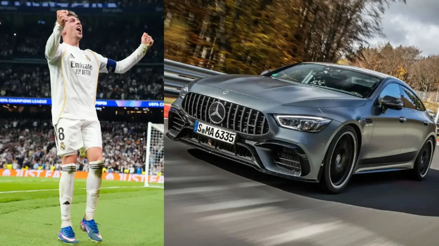 Los coches de Federico Valverde, el héroe del Real Madrid - Manchester City
