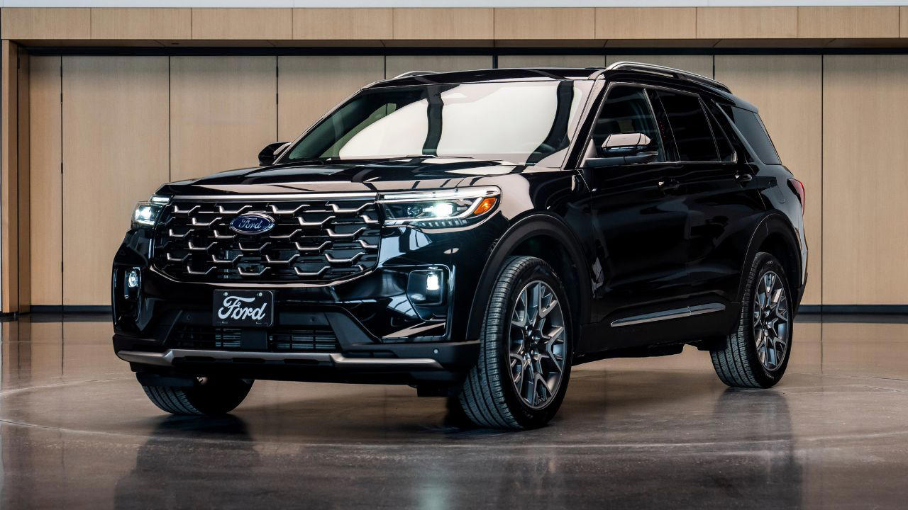 Pope Leo XIV gets blessed with a custom 2026 Ford Explorer Hybrid