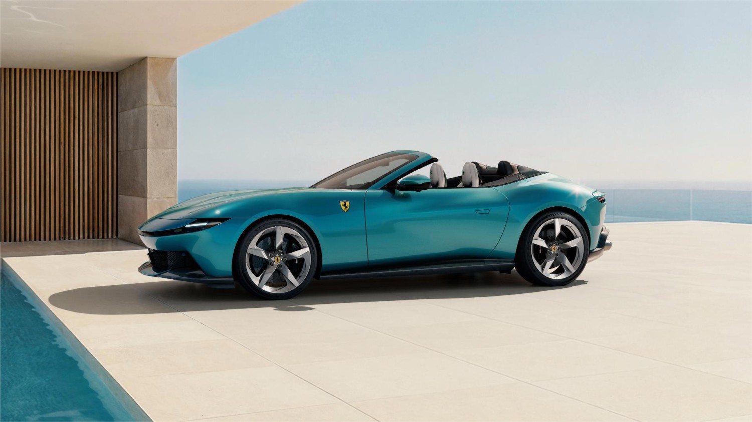 A 320 km/h a cielo abierto: Ferrari presenta el Amalfi Spider