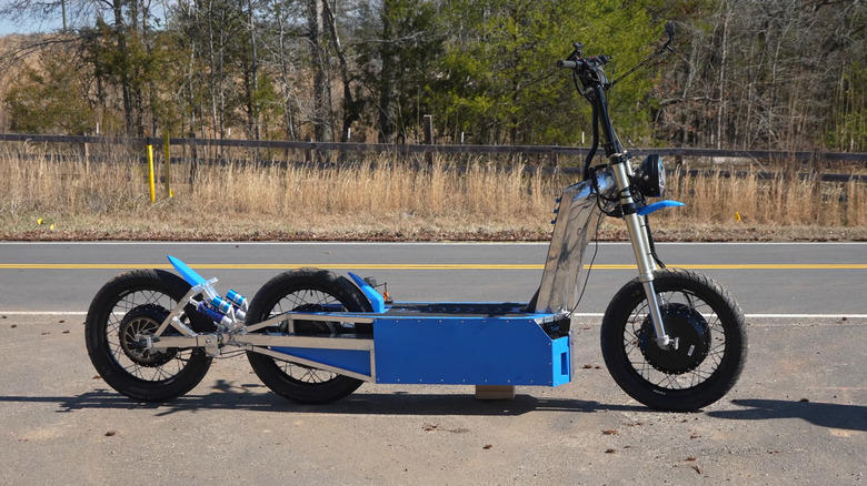 It'll be a cold day in hell before you catch me riding this 100 MPH electric scooter