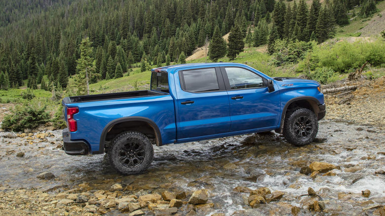 This 2024 Chevy Silverado has been in the body shop for over a year because no replacement wiring harness is available