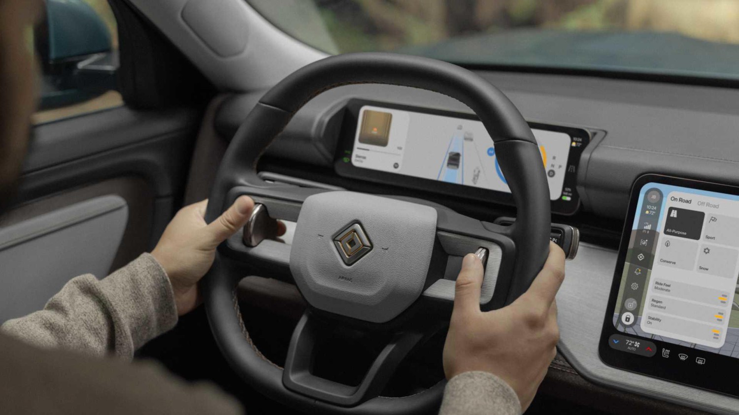 Rivian teams up with Uber for a robotaxi that carries more than two people