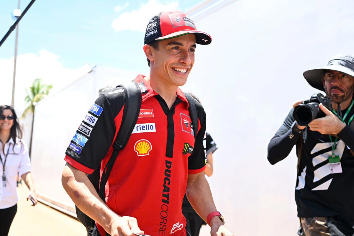 Marc Márquez, sobre el potencial de Pedro Acosta y Marco Bezzecchi en el GP de Brasil: "Están a gran nivel"